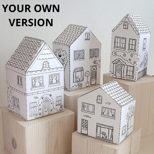 House Paper Craft-TheCaftPaper